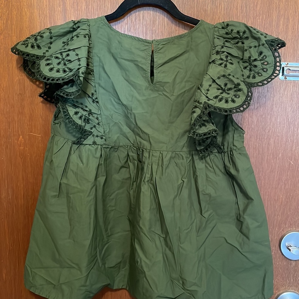 NWT Zara Cutwork Embroidered Blouse - Picture 10 of 14